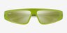 Ray-Ban RB4432 Izaz Apple Green Eco-friendlySunglass Frames from EyeBuyDirect, Closed View